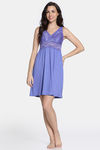 Zivame Lace N Mesh Babydoll - Chive Blossom — thumbnail 4